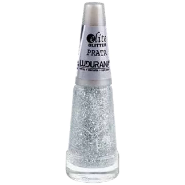 ESMALTE LUDURANA GLITTER PRATA SOLTO 8ML