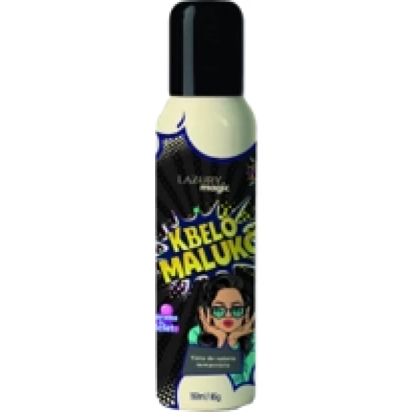 RP8505 - KBELO MALUKO- TINTA DE CABELO EM AEROSOL 150 ML/85 G PRETA LAZURY