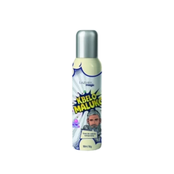 RP8512 - KBELO MALUKO - TINTA DE CABELO EM AEROSOL 150ML/85 G PRATA LAZURY