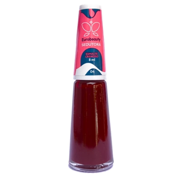 ESMALTE EUROBEAUTY CREMOSO SEDUTORA COR 04