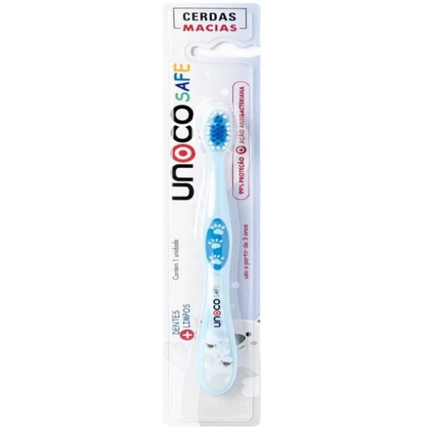 U1012 - ESCOVA DENTAL MANUAL INFANTIL CERDAS MACIAS