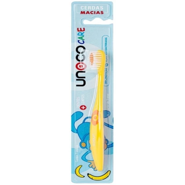U1013 - ESCOVA DENTAL MANUAL INFANTIL CERDAS MACIAS
