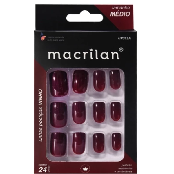 UP313A UNHAS POSTICAS VINHO