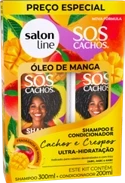 SL32910 - SOS KIT SHAMPOO 300ML + CONDICIONADOR 200ML OLEO DE MANGA