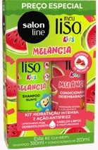 SL32923 - MEU LISO SHAMPOO 300ML + CONDICIONADOR 200ML MELANCIA KIDS