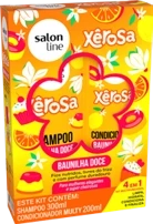 SL33256 - XEROSA KIT SHAMPOO 300ML + CONDICIONADOR 200ML BAUNILHA DOCE