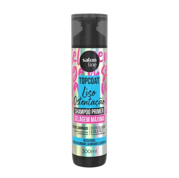 SL33594 - Meu Liso Top Coat Shampoo Selagem M&aacute;xima 300ml