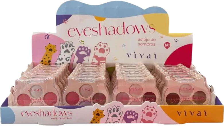 4126.1.1 - ESTOJO DE SOMBRAS LILLY SORTIDAS VIVAI
