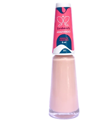 ESMALTE EUROBEAUTY CREMOSO ABAFANDO COR 30