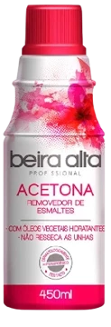 BA2032 - REMOVEDOR DE ESMALTE A BASE DE ACETONA 450ML