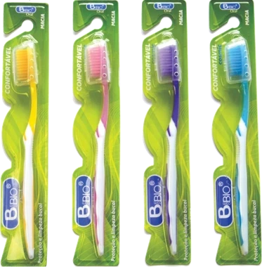 BIO102 - ESCOVA DENTAL ADULTO MACIA REF. BIO-102