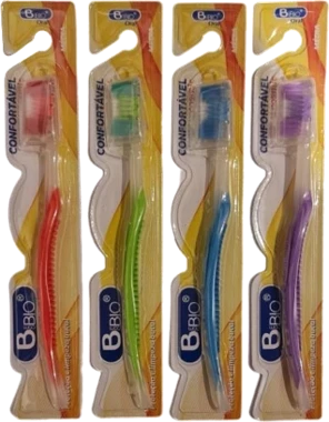 BIO121 - ESCOVA DENTAL ADULTO MEDIA REF. BIO-121