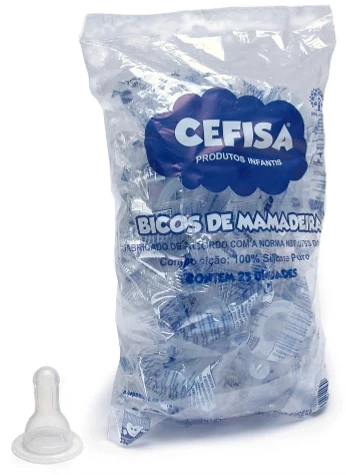CF012 - BICO MAM. REDONDO SILICONE CEFISA