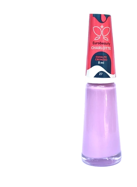 ESMALTE EUROBEAUTY  CREMOSO CHARLOTTE COR 27