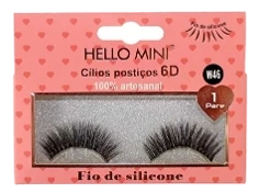 CL605-9 -  CILIOS POSTICOS 6D FIO DE SILICONE