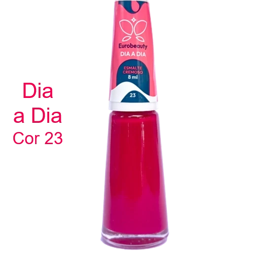 ESMALTE EUROBEAUTY CREMOSO DIA A DIA COR 23