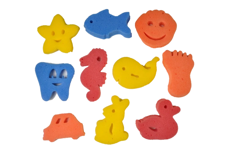 EB-011 - ESPONJA ESPUMA INFANTIL DIVERSAS EUROBEAUTY