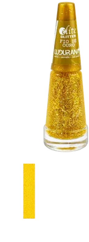 ESMALTE LUDURANA GLITTER FIO DE OURO SOLTO