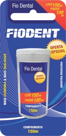 HM243 - FIO DENTAL FIODENT LV150 PG100 MT PENTAGONAL BL