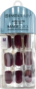 IBNM009M - ABNY X IB UNHAS AUTO-ADESIVAS MAHOGANY RED M