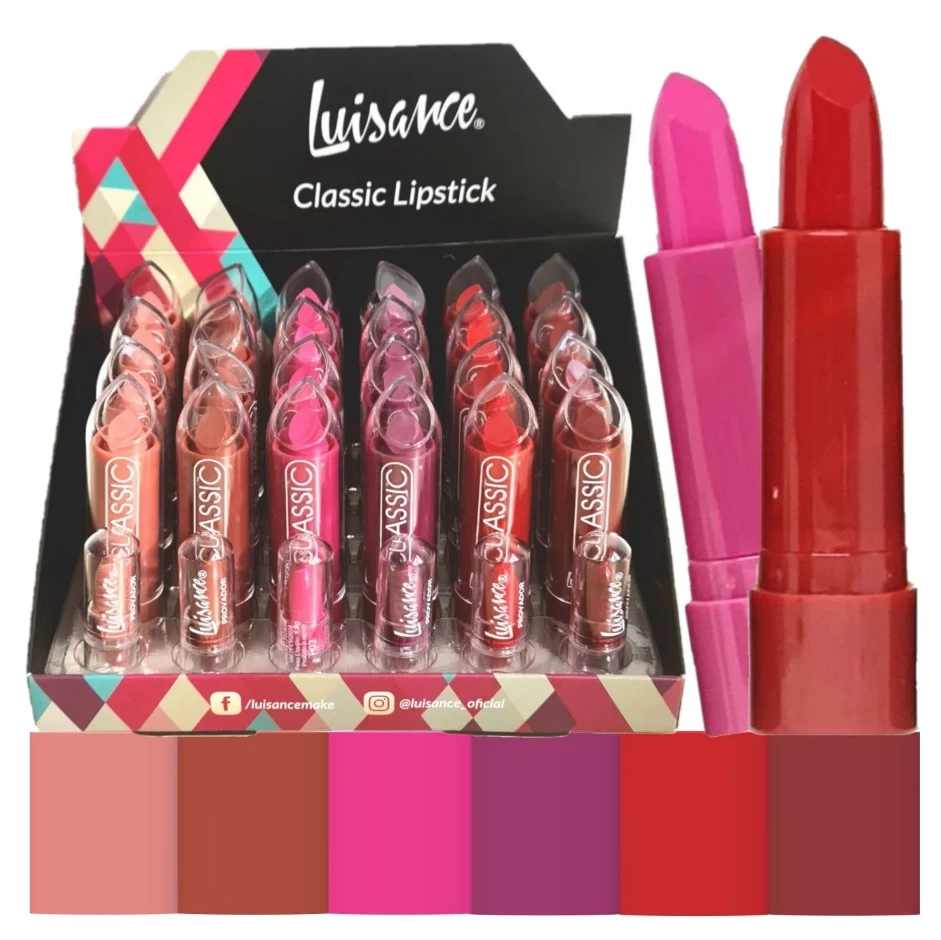 L3205 -  BATOM CLASSIC LIPSTICK CREMOSO LUISANCE SORTIDOS