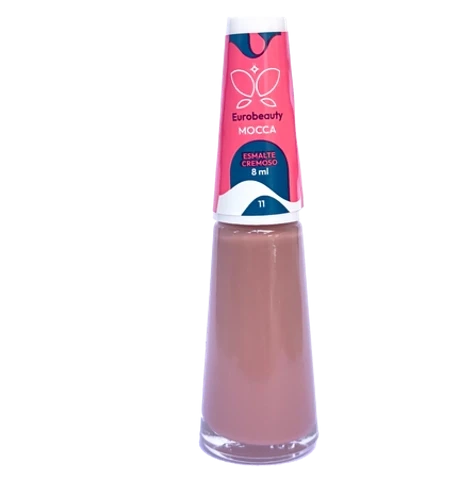 ESMALTE EUROBEAUTY CREMOSO MOCCA COR 11