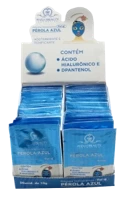 PH0515 - SACHE MASCARA HIDROPLASTICA PEROLA AZUL  PHALLEBEAUTY