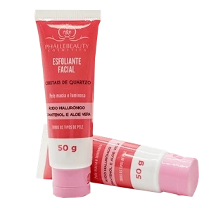 PH137 ESFOLIANTE FACIAL CRISTAIS DE QUARTZO PHALLE BEAUTY