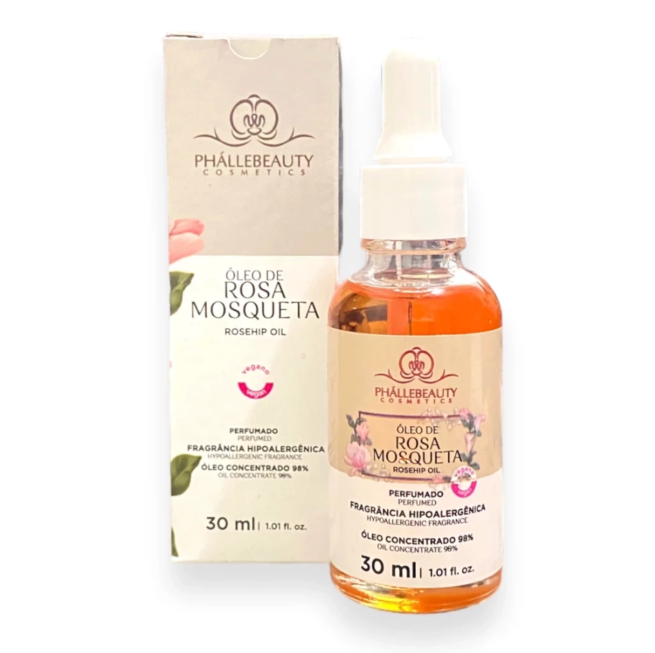 PH150 - OLEO DE ROSA MOSQUETA 30ML  PHALLEBEAUTY