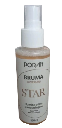 PR151 - BRUMA GLOW OURO STAR 120ML PORAN