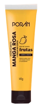 PR222 - HIDRATANTE MANGA ROSA CORPO E ROSTO 145G PORAN