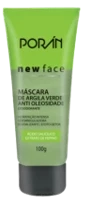 PR281 - MASCARA ARGILA VERDE ANTI OLEOSIDADE NEW FACE 100G PORAN