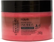 PR303 - ESFOLIANTE CHOCOLATE COM PIMENTA 240G PORAN