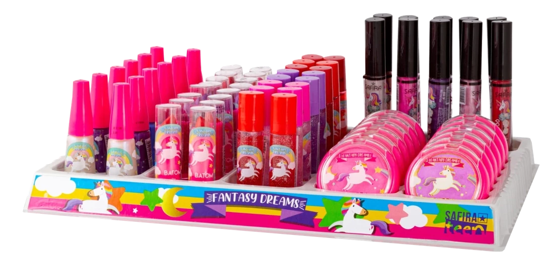 SF601 - DISPLAY  SAFIRA FANTASY  DREAM UNICORNIO MAKE INFANTIL