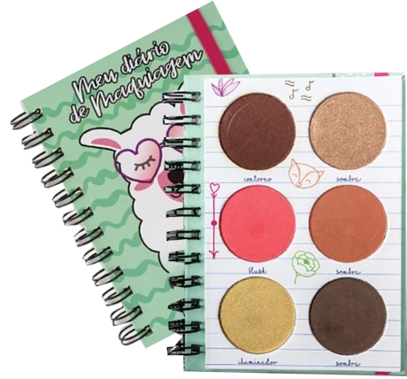 SF60331 - PALETA MISTA SAFI BOOK LHAMA DARK