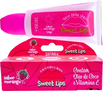 SL65220 - BALM PARA LABIOS SWEET LIPS MORANGO