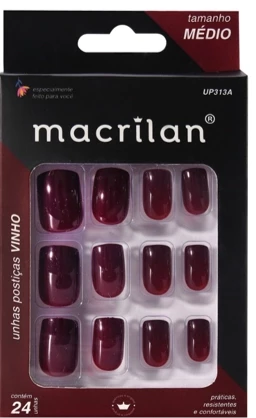 UP313A UNHAS POSTICAS VINHO