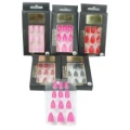 SS3566 - UNHA POSTICA DE PVC SABRINA SATO BAILARINA COR DIVERSAS C/12 UNDS